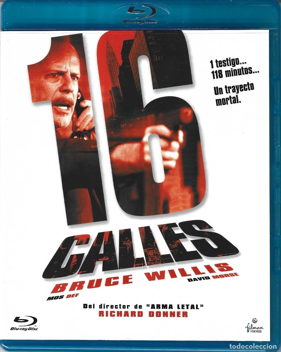 Cine: 16 CALLES BRUCE WILLIS (BLURAY) - Foto 1
