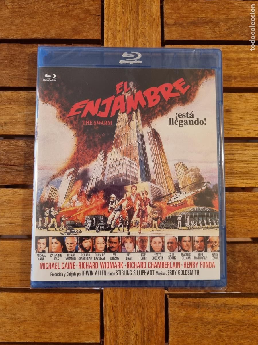 Cine: El Enjambre - Blu-ray nuevo - The Swarm - Michael Caine