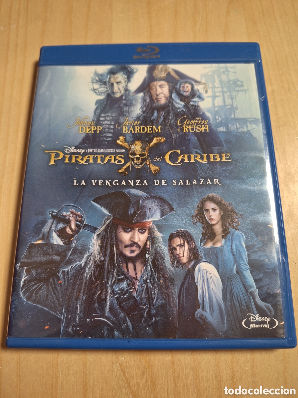 Cine: RB46 piratas del caribe la venganza de Salazar BLURAY SEGUNDAMANO
