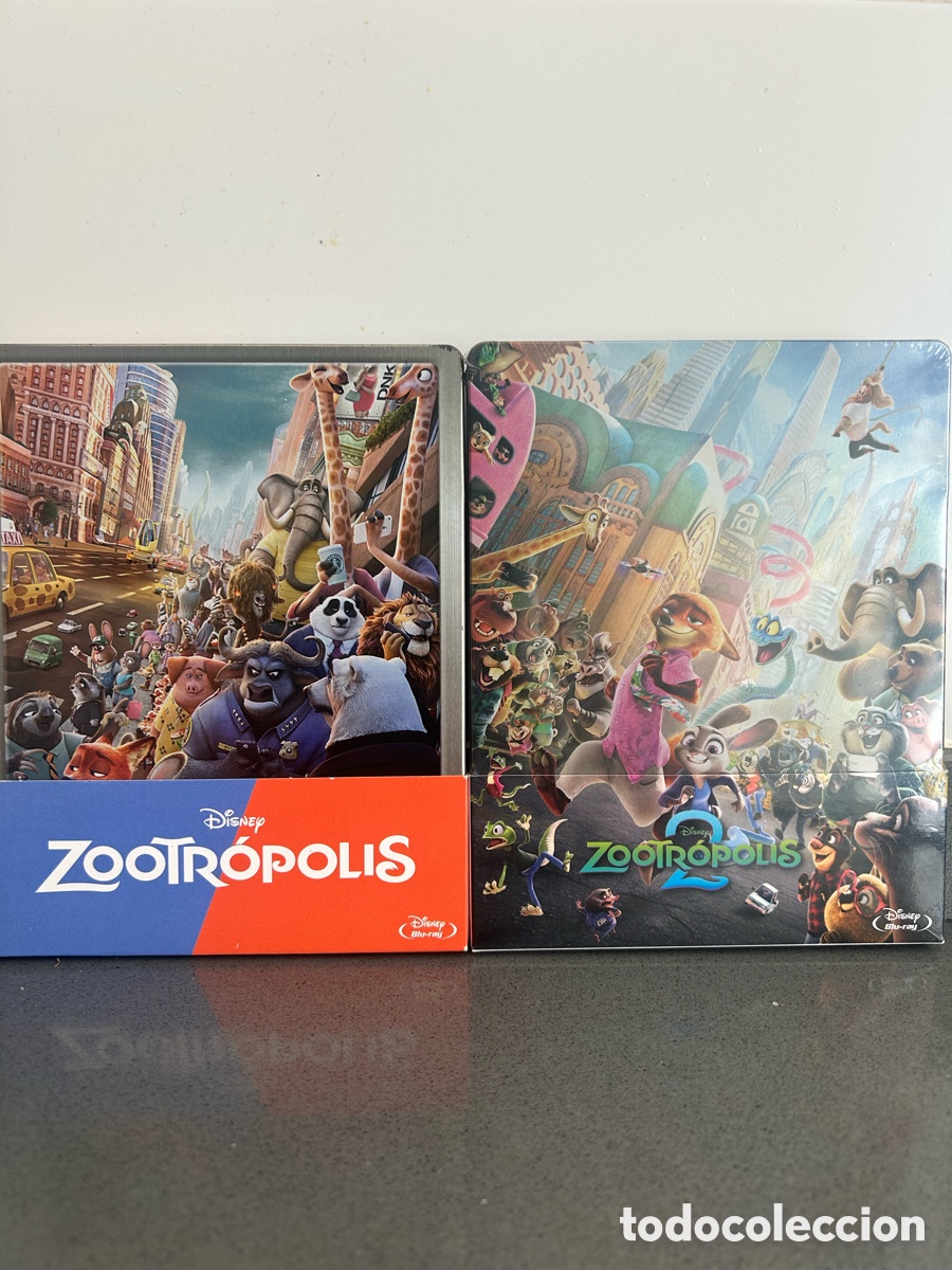 Cine: Steelbook Zootropolis 1 y 2