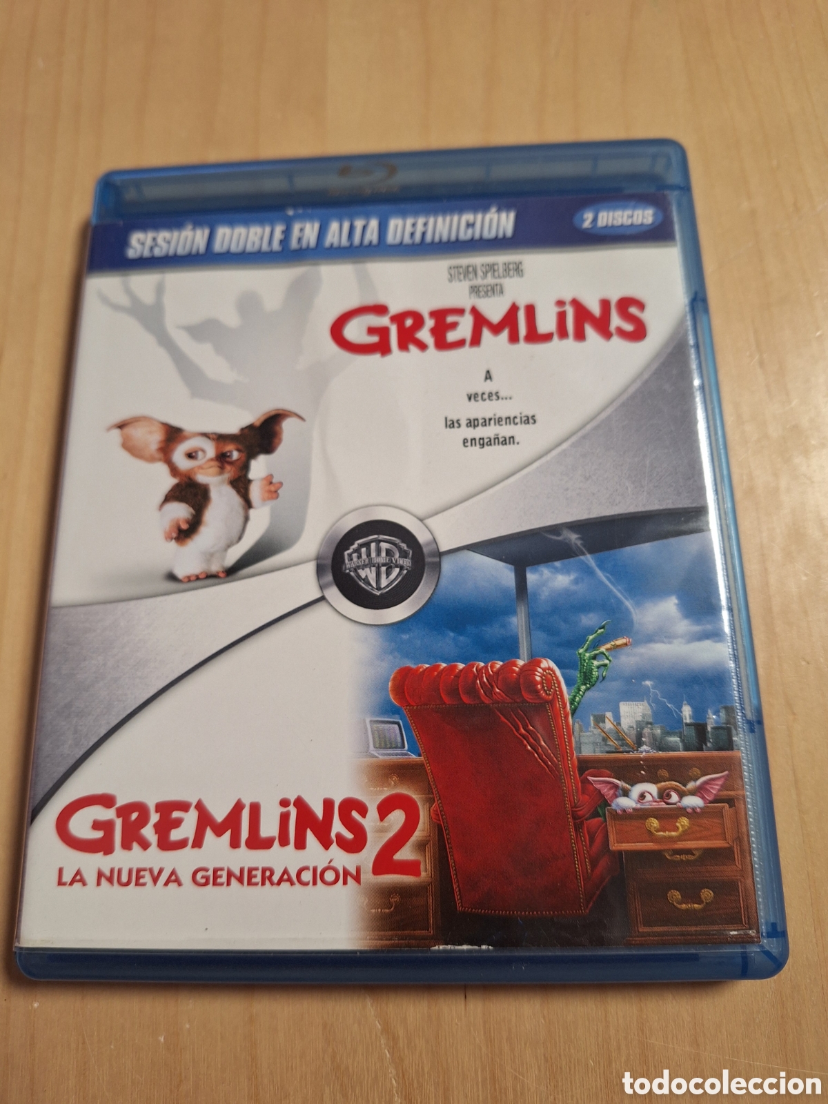 Cine: RB56 pack gremlins 1 y 2 BLURAY SEGUNDAMANO