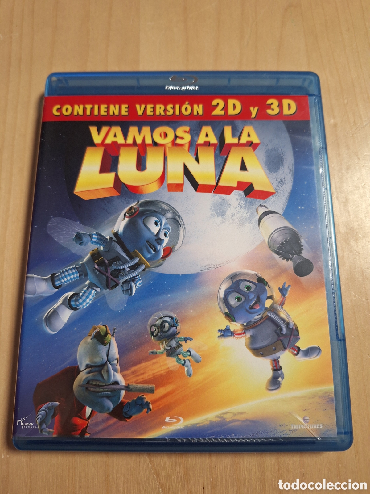 Cine: RB57 vamos a la luna 3D BLURAY SEGUNDAMANO