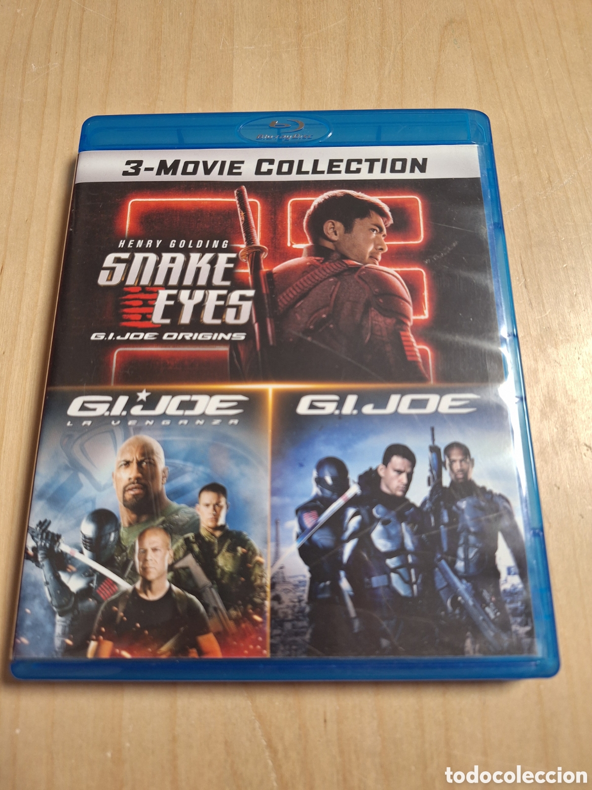 Cine: RB57 pack g.i.joe 3 peliculas BLURAY SEGUNDAMANO