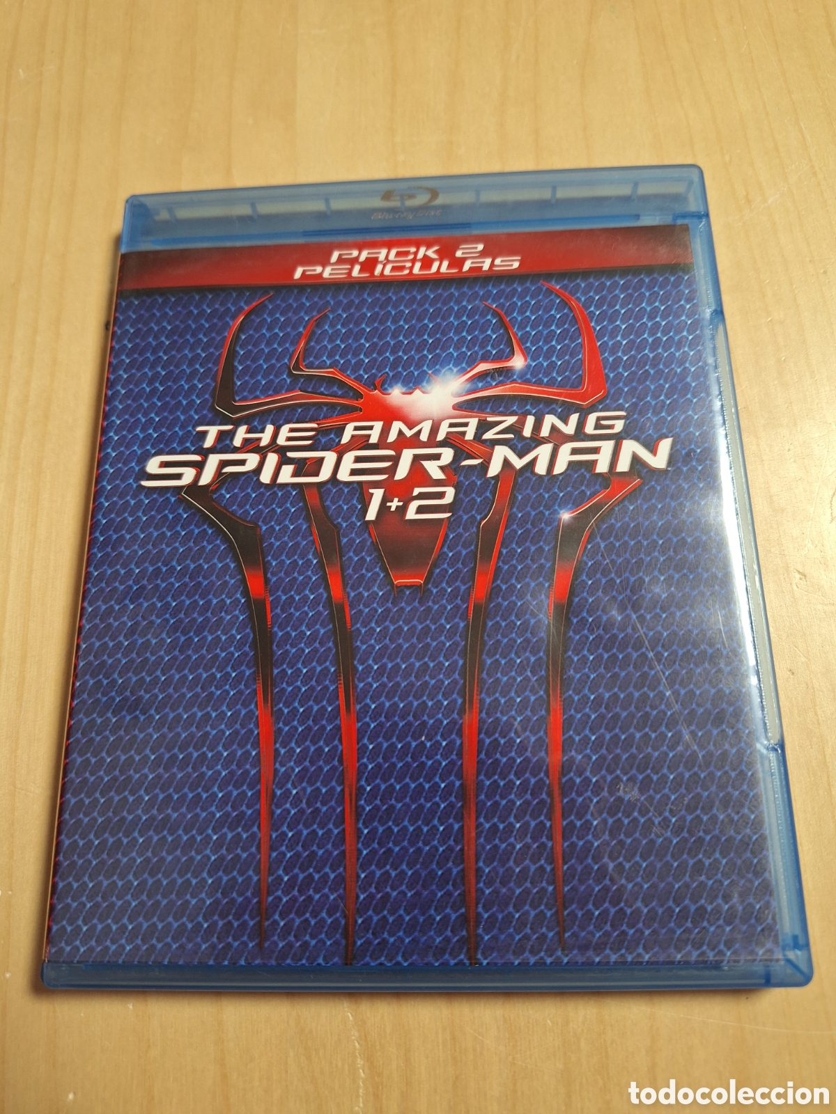 Cine: RB57 pack the amazing spider-man 1 y 2 BLURAY SEGUNDAMANO