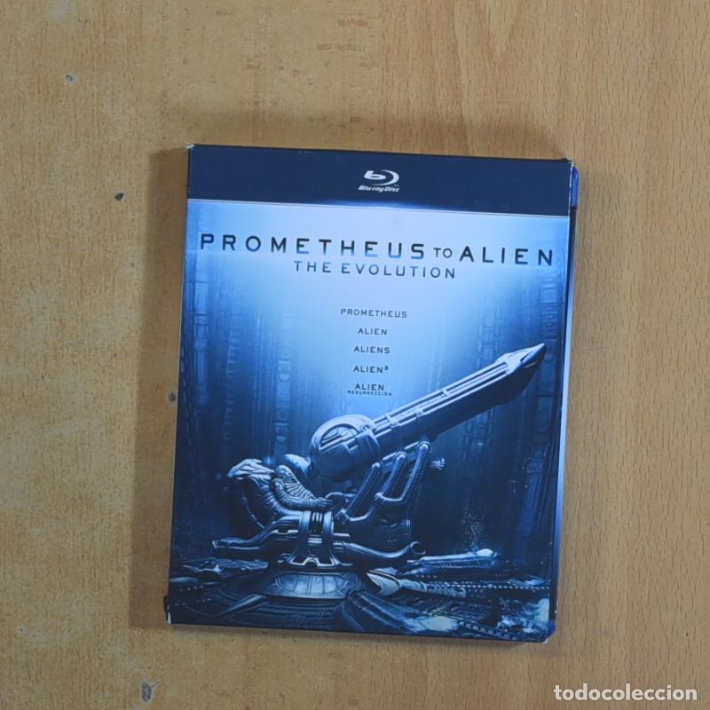Cine: PROMETHEUS TO ALIEN THE EVOLUTION - BLURAY