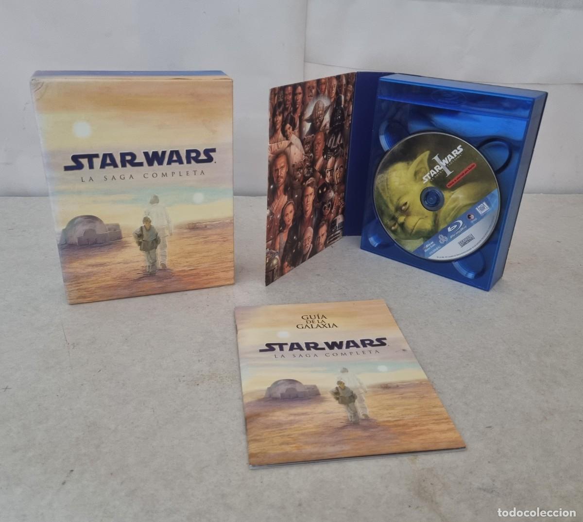 Cine: Star wars La guerra de las galaxias DVD blu-raydisk