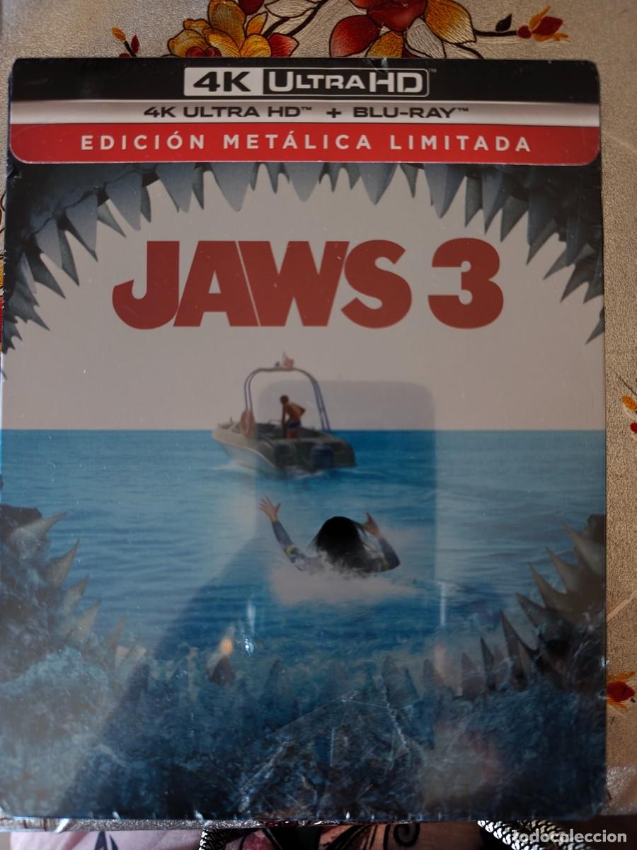 Cine: JAWS 3/ TIBURON 3 (Joe Alves, 1983) - EDICION METALICA LIMITADA 4K UHD + BLU RAY