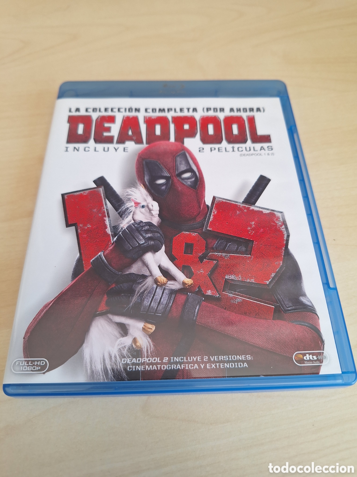 Cine: RB68 pack deadpool 1 y 2 BLURAY SEGUNDAMANO