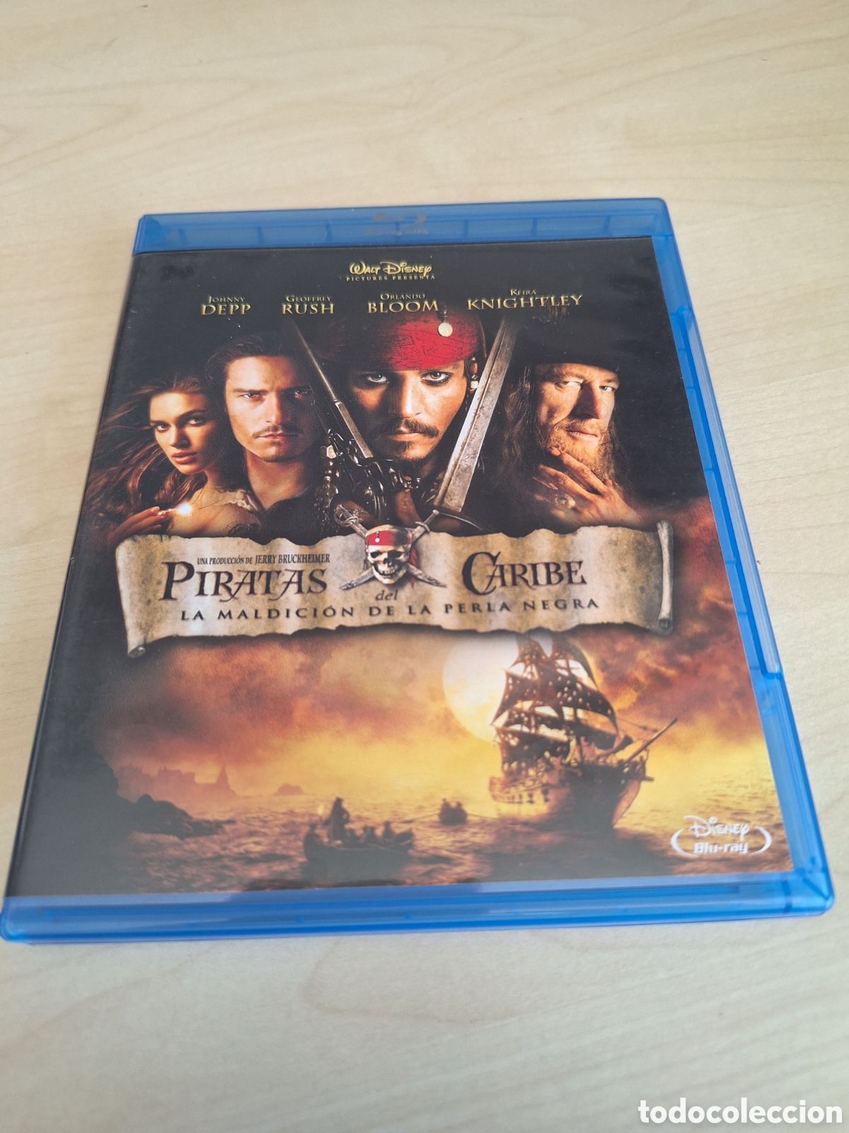 Cine: RB68 piratas del caribe la maldicion de la perla negra BLURAY SEGUNDAMANO