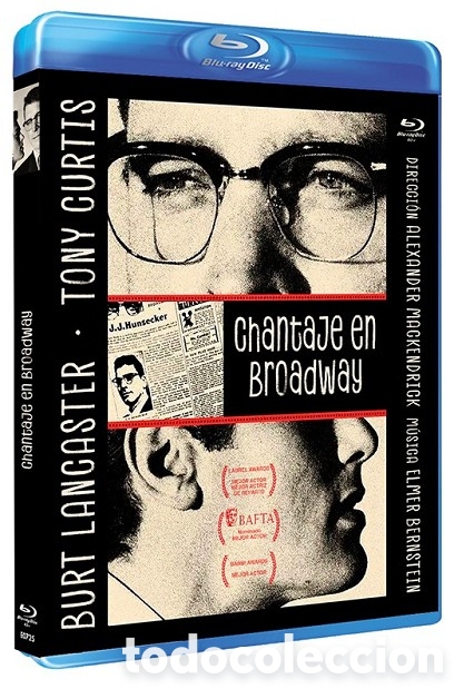 Cine: Chantaje en Broadway (Sweet Smell of Success) - Blu-Ray R (Bd-R)