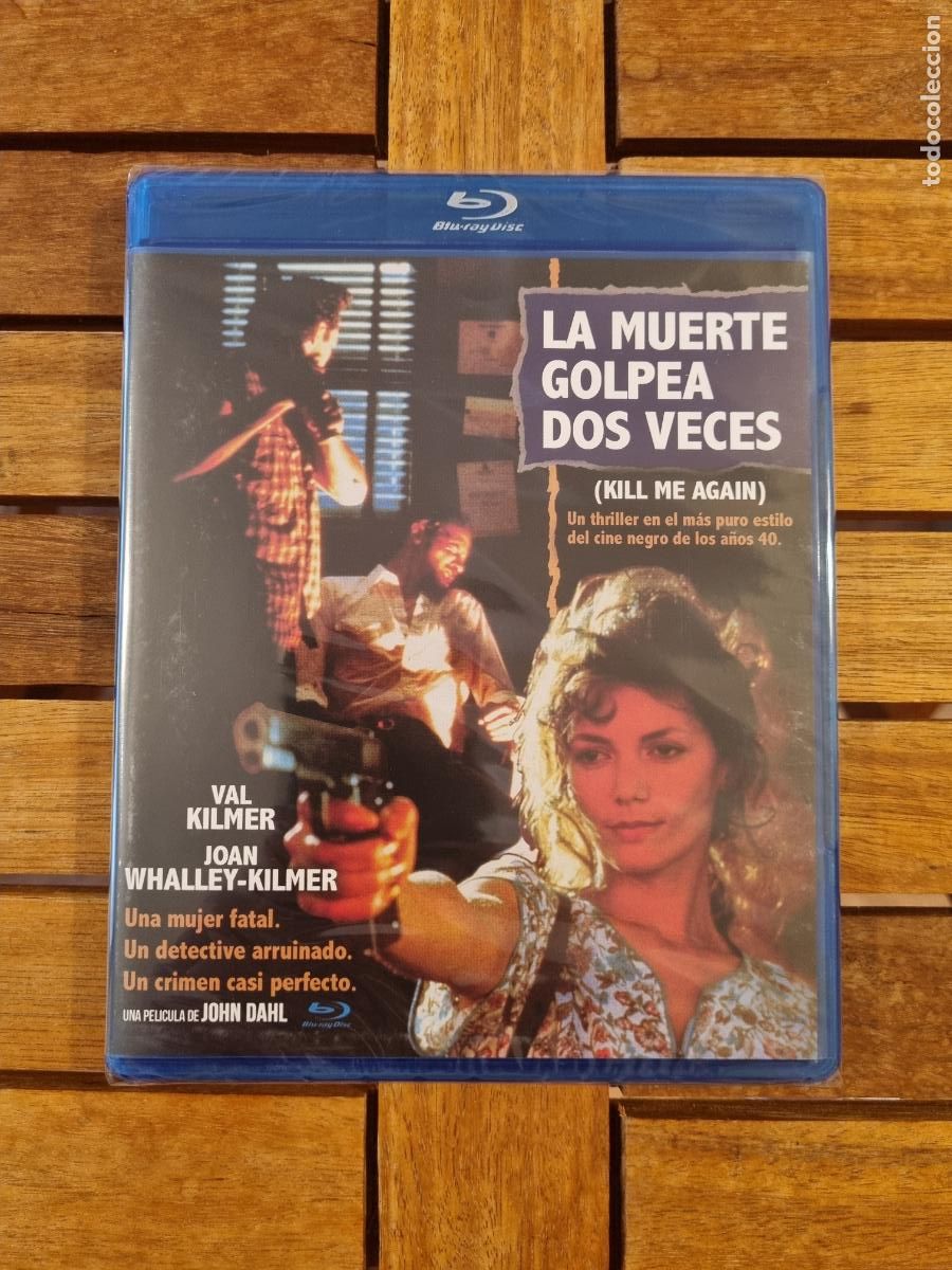 Cine: La muerte golpea dos veces - Blu-ray nuevo - Kill me again - Val Kilmer