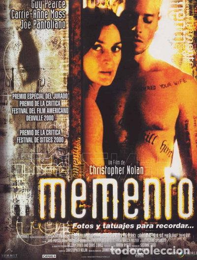 Cine: Memento- 8414533058544