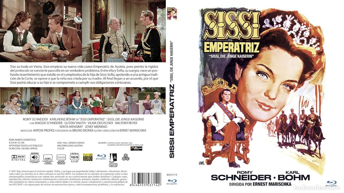 Cine: SISSI EMPERATRIZ BD - NUEVO - Foto 2