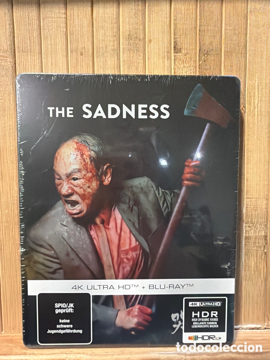 Cine: The Sadness BLURAY + 4K Ultra HD EDICI&Oacute;N CAJA MET&Aacute;LICA ( Sin audio Espa&ntilde;ol )