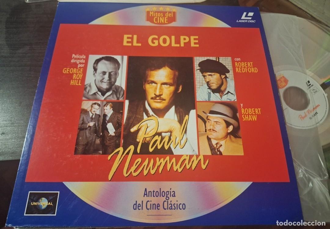 Cine: EL GOLPE - PAUL NEWMAN ROBERT REDFORD - LASERDISC PIONEER 1989