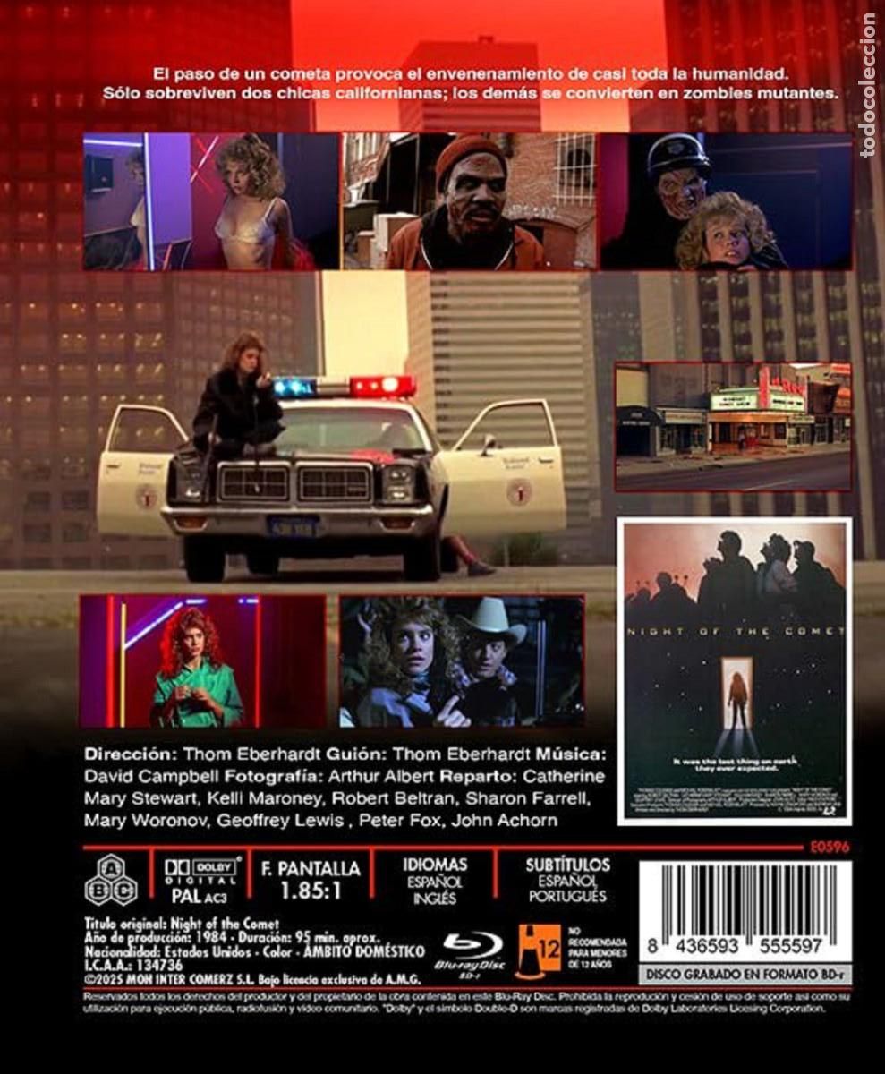 Cine: LA NOCHE DEL COMETA. CINE EN BLU-RAY. COLECCION.