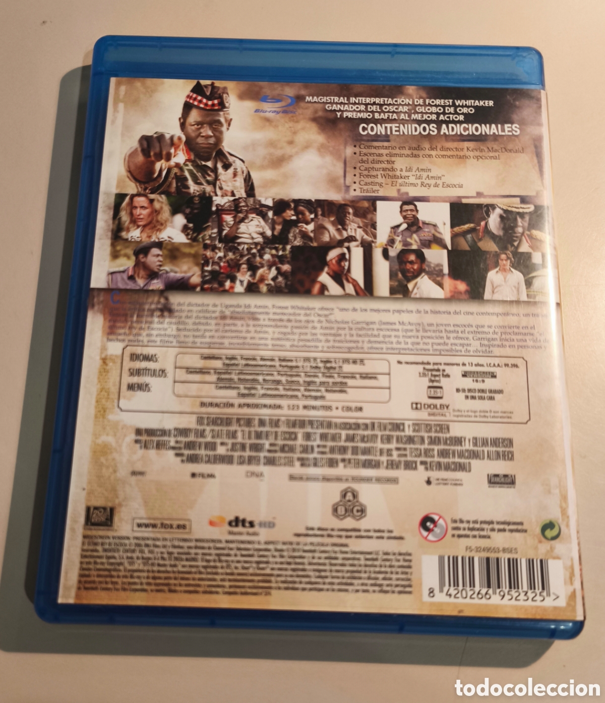 Cine: El &uacute;ltimo rey de Escocia (Blu-Ray) - Foto 3