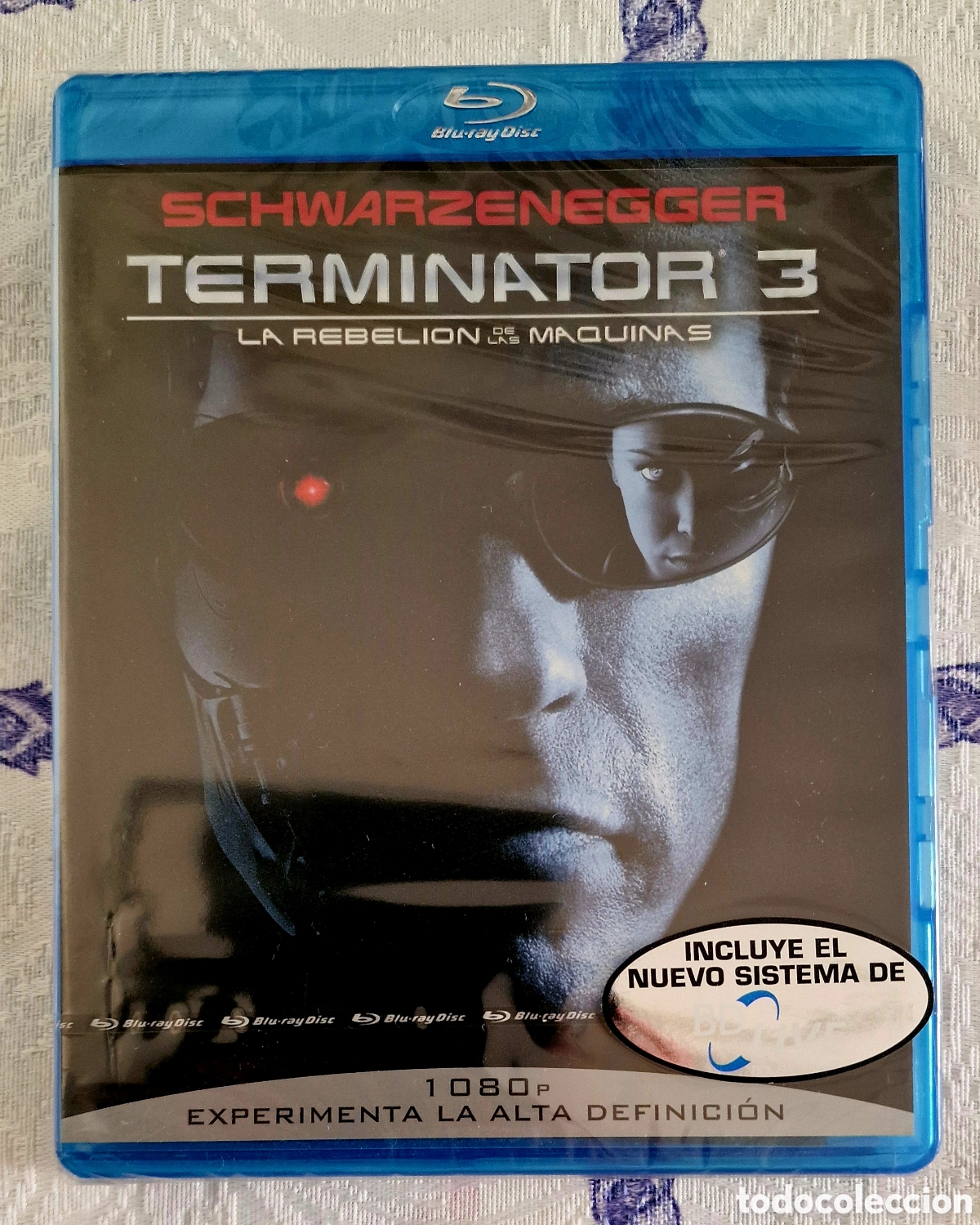 Cine: Terminator 3, la rebeli&oacute;n de las m&aacute;quinas. A&uacute;n precintada. Blu-ray