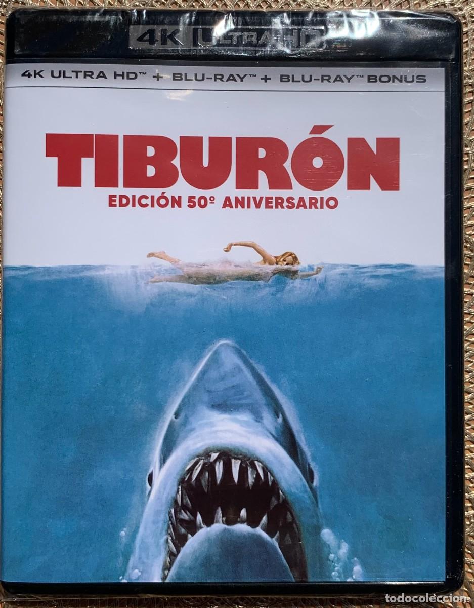 Cine: TIBURON (Steven Spielberg, 1975) - Edicion 50 Aniversario 4K UHD + BLURAY