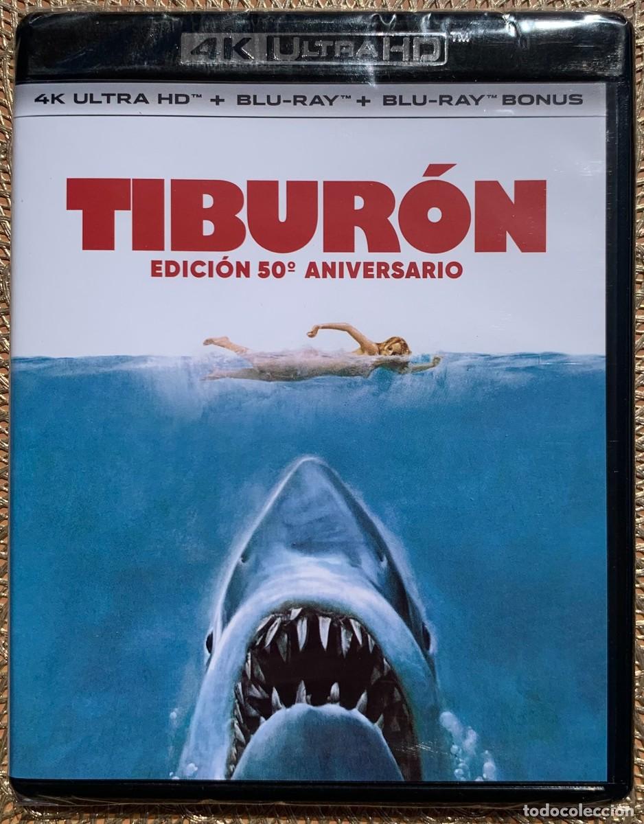 Cine: TIBURON (Steven Spielberg, 1975) - Edicion 50 Aniversario 4K UHD + BLURAY