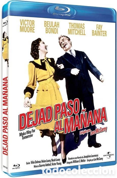 Cine: Dejad paso al ma&ntilde;ana - Blu-Ray R (Bd-R)