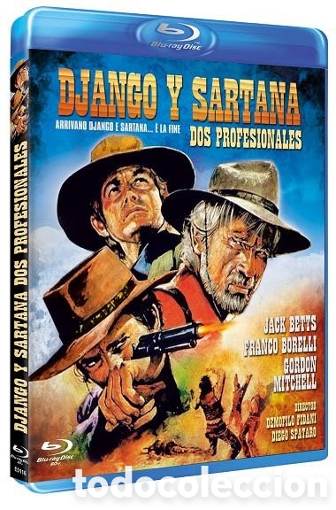 Cine: Django Y Sartana Dos Profesionales - Blu-Ray R (Bd-R)