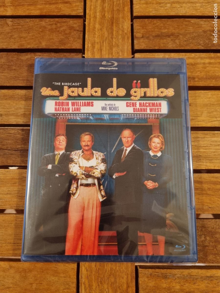 Cine: Una jaula de grillos - Blu-ray nuevo - The Birdcage - Robin Williams