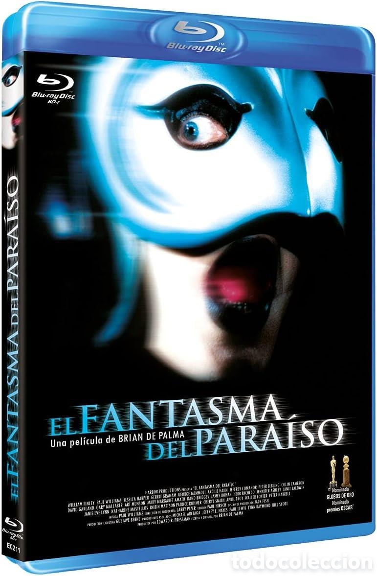Cine: El Fantasma Del Para&iacute;so - Blu-Ray R (Bd-R)