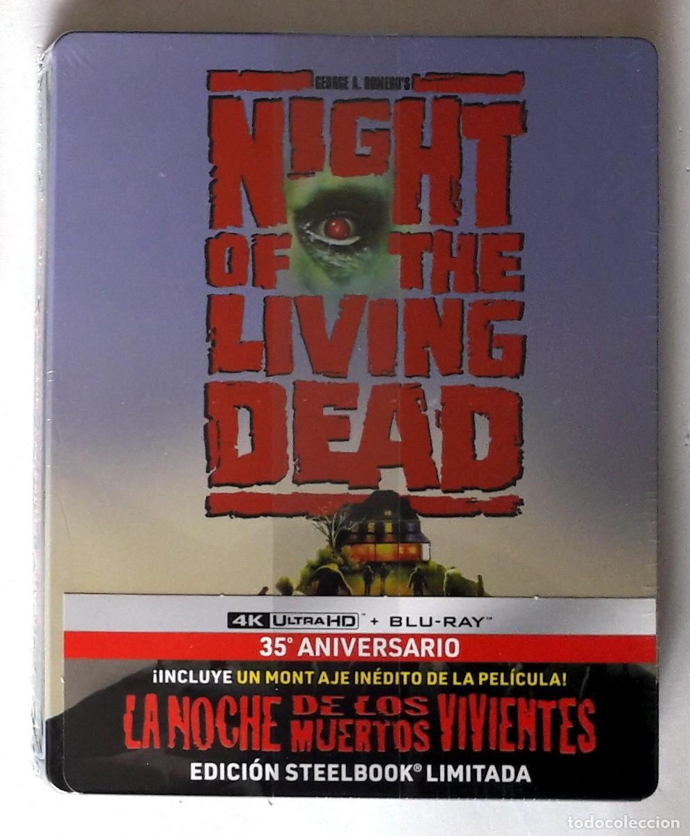 Cine: LA NOCHE DE LOS MUERTOS VIVIENTES (1990) 4K UHD + Blu Ray Steelbook