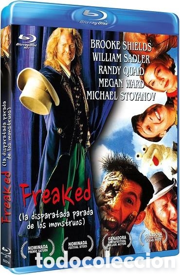Cine: Freaked (La Disparatada Parada De Los Monstruos) - Blu-Ray R (Bd-R)