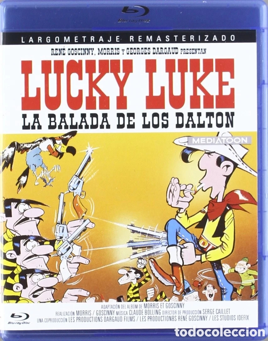 Cine: Lucky Luke, La Balada de los Dalton [Blu-ray]
