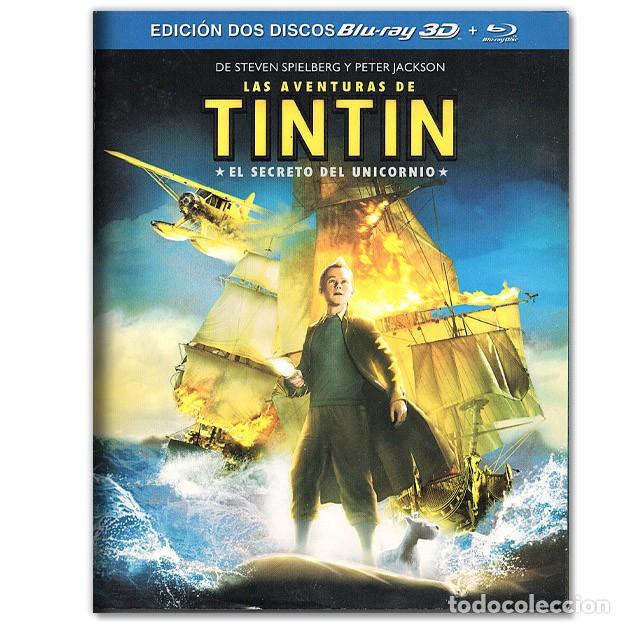 Cine: LAS AVENTURAS DE TINT&Iacute;N Bluray (Animaci&oacute;n, Steven Spielberg)