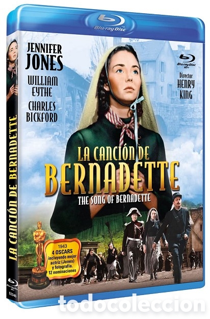 Cine: La Canci&oacute;n De Bernadette - Blu-Ray R (Bd-R)