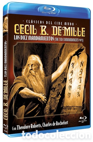 Cine: Los Diez Mandamientos (1923) - Blu-Ray