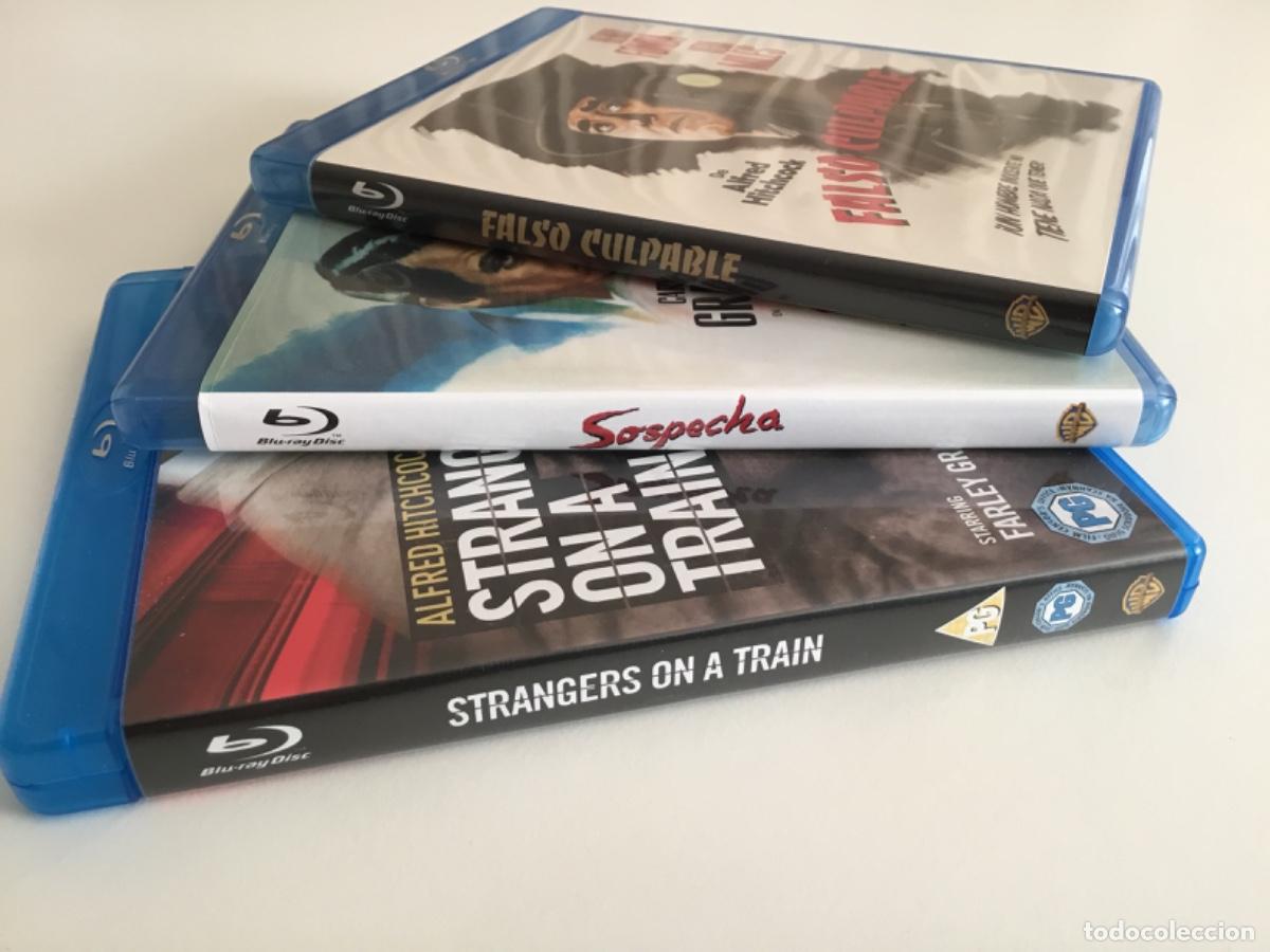 Cinema: Alfred Hitchcock&rsquo;s 3 Blu Ray : Strangers on a train Sospecha Falso culpable