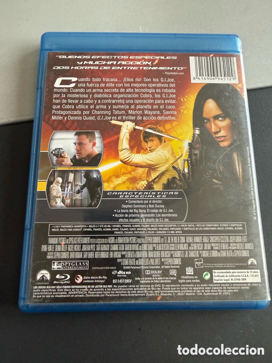 Cine: BLU -RAY. GIJOE. ////////// - Foto 2