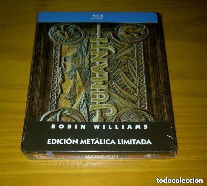 Cine: JUMANJI STEELBOOK BLU-RAY PRECINTADO
