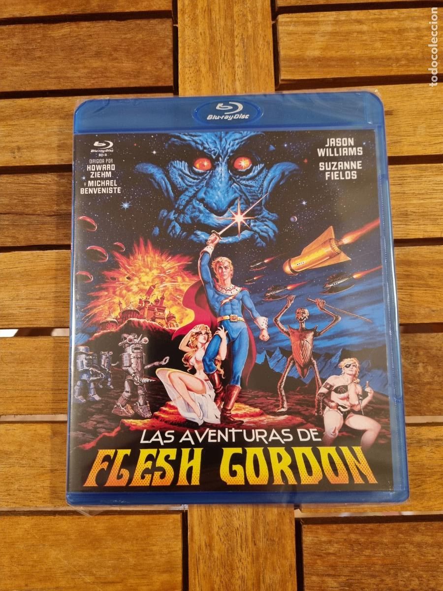 Cine: Las aventuras de Flesh Gordon - Blu-ray nuevo - Flesh Gordon