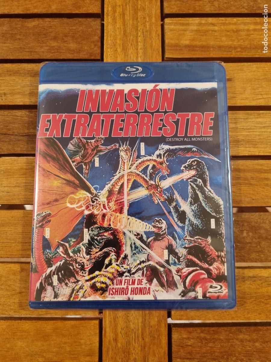 Cine: Invasi&oacute;n Extraterrestre - Blu-ray nuevo - Destroy all Monsters - Ishir&ocirc; Honda