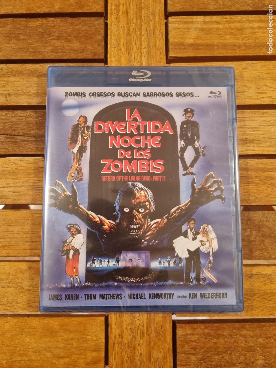 Cine: La divertida noche de los Zombis - Blu-ray nuevo - Return of the Living Dead: Part II