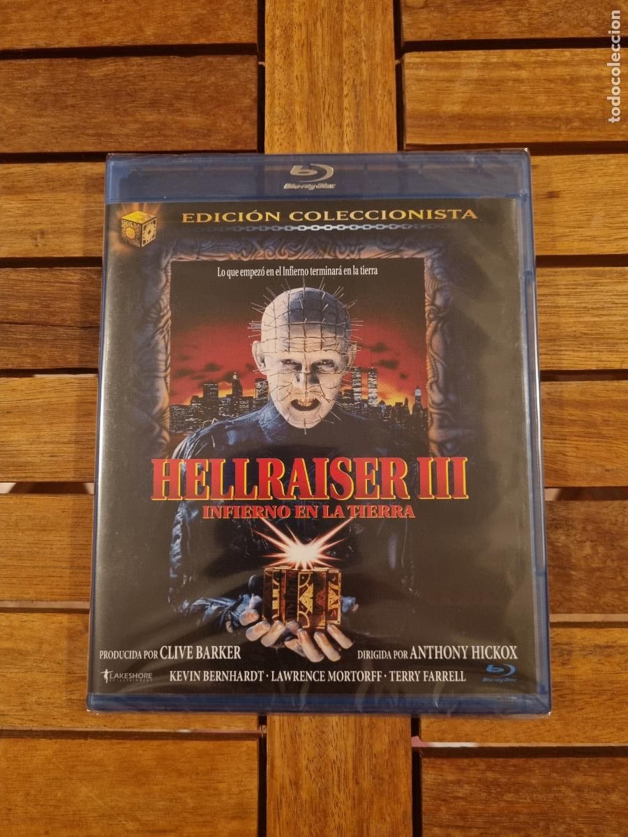 Cine: Hellraiser III - Infierno en La Tierra - Blu-ray nuevo - Hellraiser III: Hell on Earth