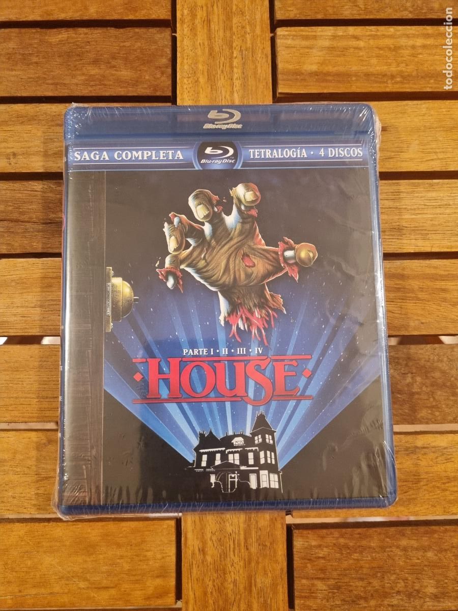 Cine: House - Saga completa - 4 pel&iacute;culas - Parte I + II + III + IV - Blu-ray nuevo - Tetralog&iacute;a