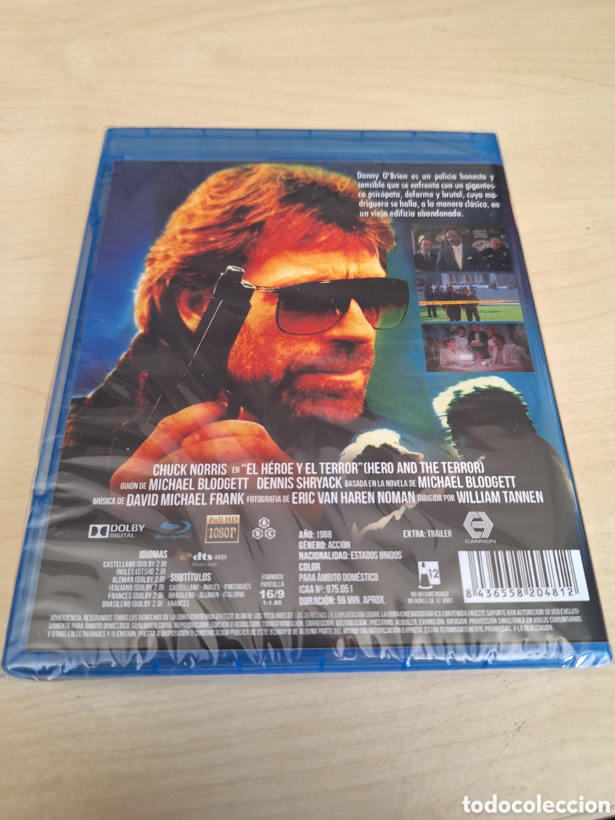Cine: NB45 el h&eacute;roe y el terror BLURAY PRECINTADO