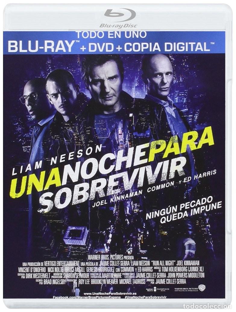 Cine: UNA NOCHE PARA SOBREVIVIR - BLURAY CON LIAM NEESON Y ED HARRIS