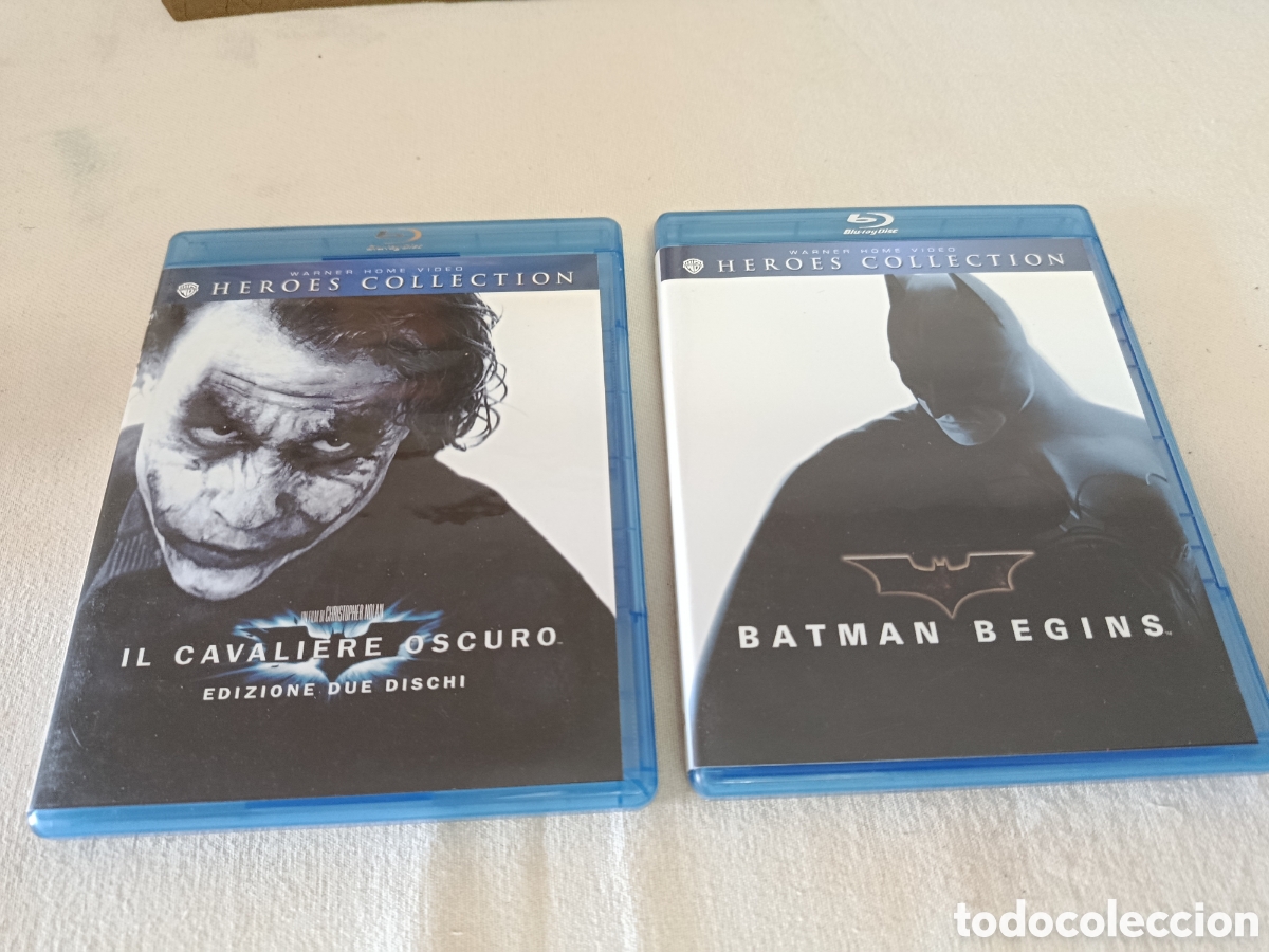 Cine: 2 Blu-ray - Batman begins/ el caballero oscuro