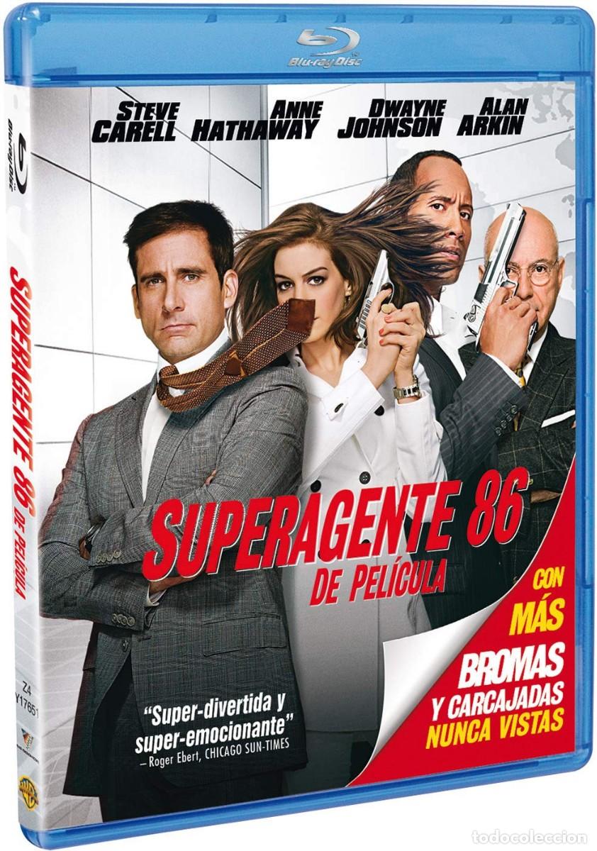 Cine: SUPERAGENTE 86 - BLURAY DESCATALOGADO CON STEVE CARELL Y DWAYNE JOHNSON THE ROCK