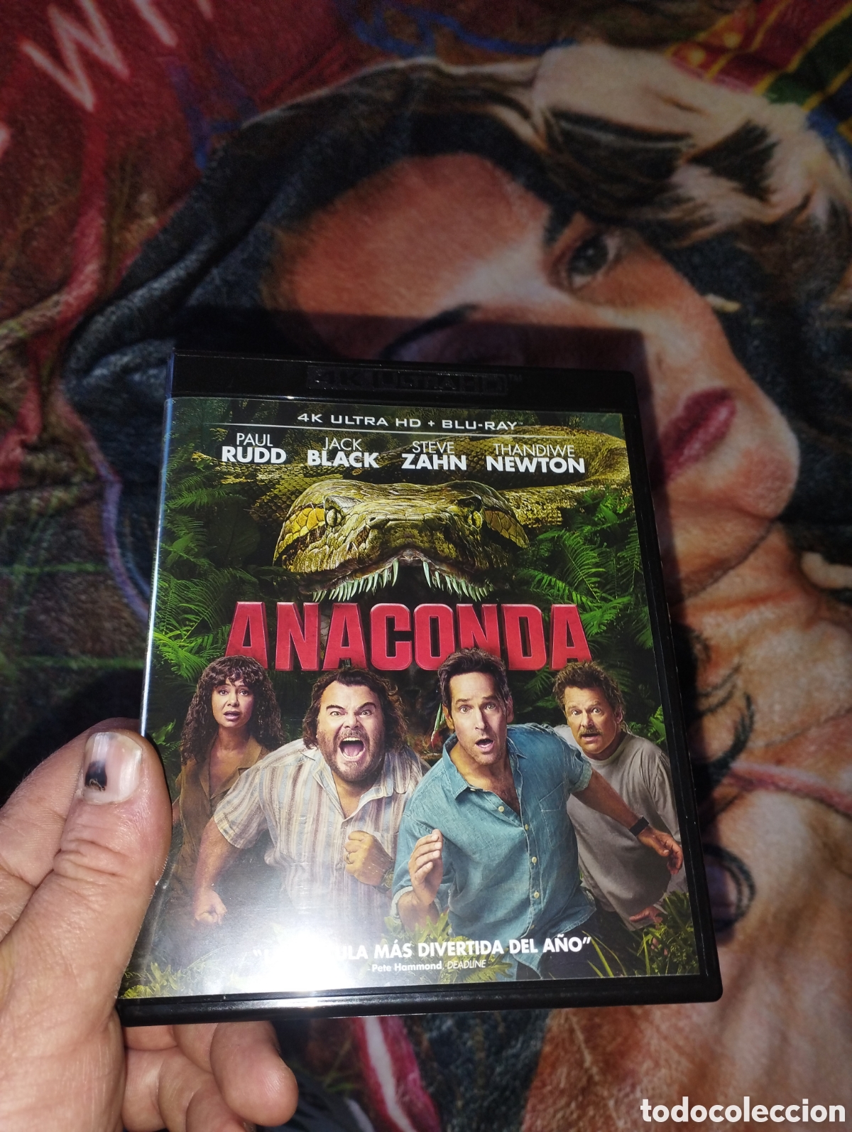 Cine: Anaconda bluray 4k+ bluray edici&oacute;n espa&ntilde;ola