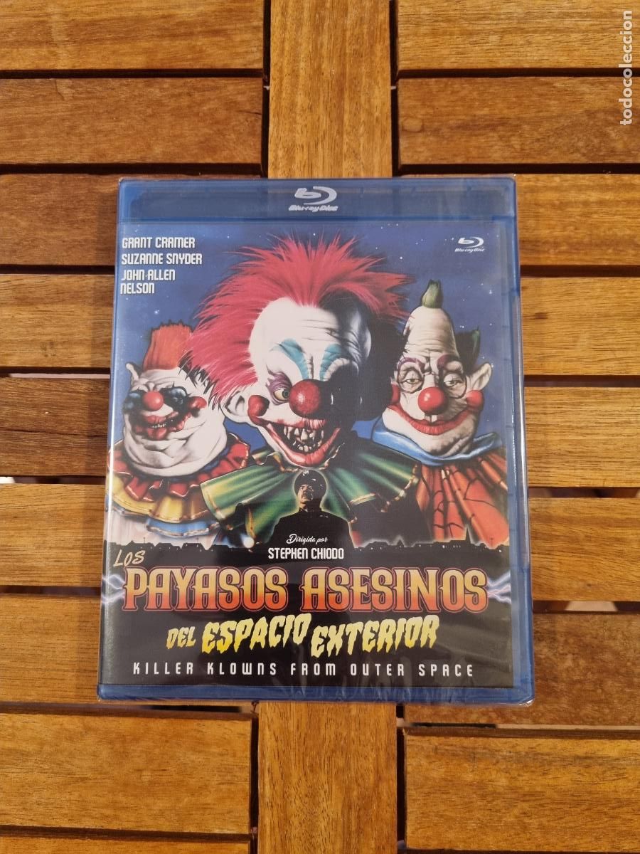 Cine: Los payasos asesinos del espacio exterior - Blu-ray nuevo - Killer Klowns from outer space
