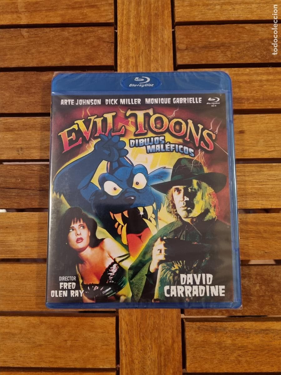 Cine: Evil Toons - Dibujos Mal&eacute;ficos - Blu-ray nuevo