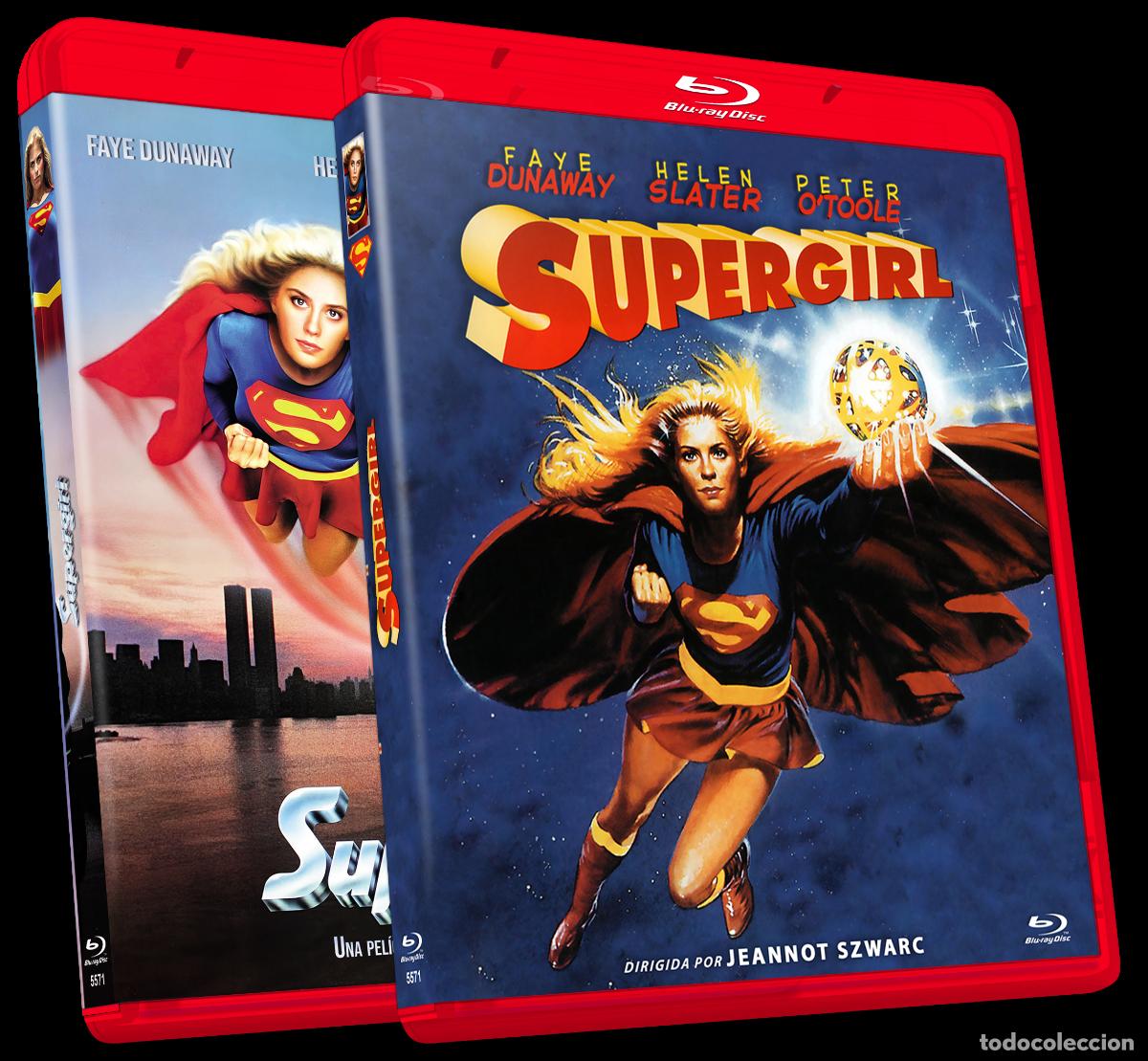 Cine: N0526 Supergirl BD 1984 car&aacute;tula reversible